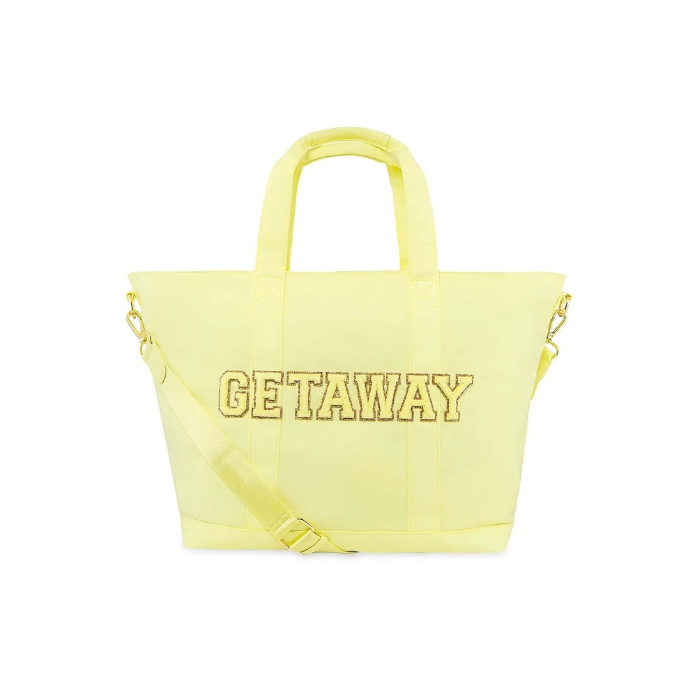 NWT Stoney Clover Getaway tote bag‎ banana bright yellow perfect travel